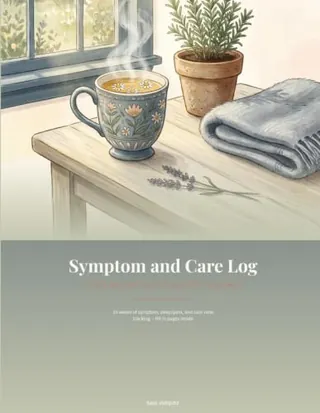 Cover of Symptom and Care Log